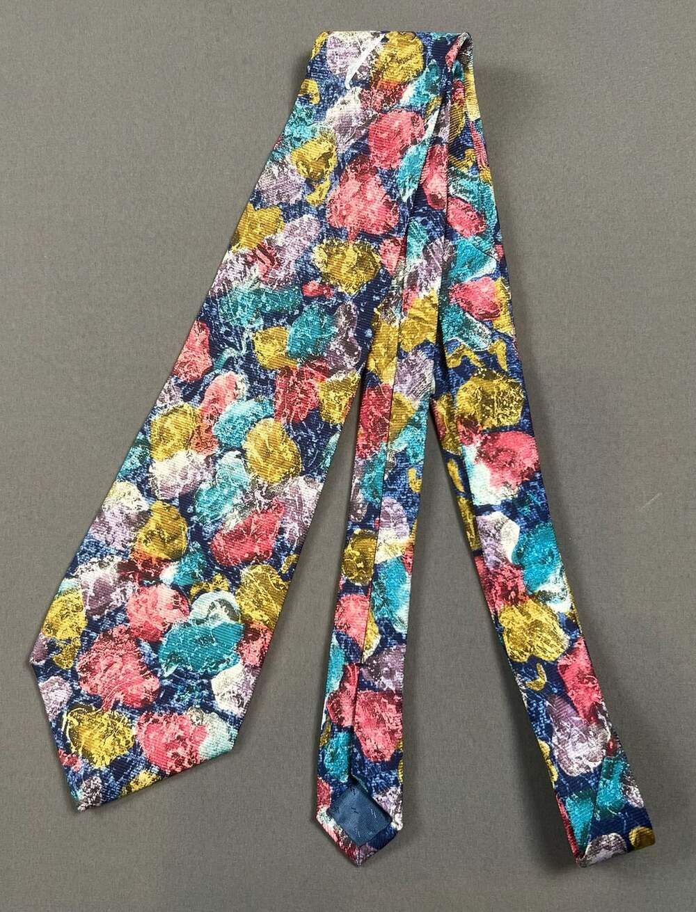 Principe Necktie Multicolor Abstract Silk Tie Made in USA